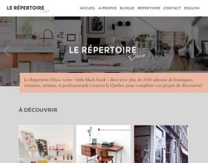 Le répertoire déco par Vanessa Sicotte décoratrice